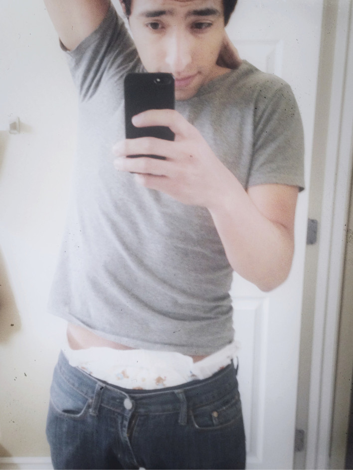 Hipster in Diapers