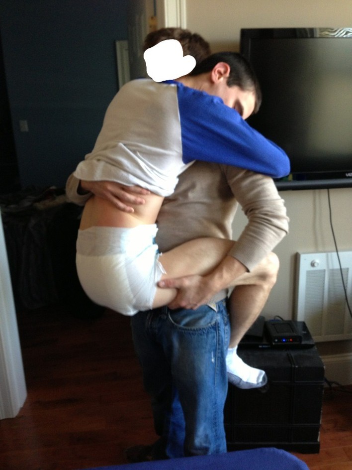 thepaddedpunk: Sometimes all you need is to be... - Baby Fire's Diaper Blog
