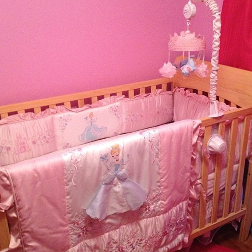 I Can Dream... Can't I? - My favorite part of the nursery, the crib <3...