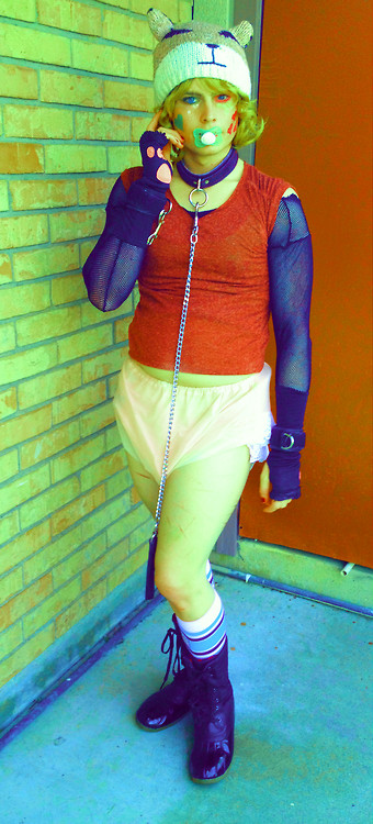 Anti-Potty Training for a Baby Sissy Slut, Just cunt playing around with colors <3. Sissy’s...