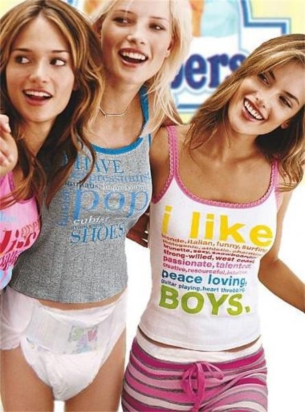Nice and / or diapered girls