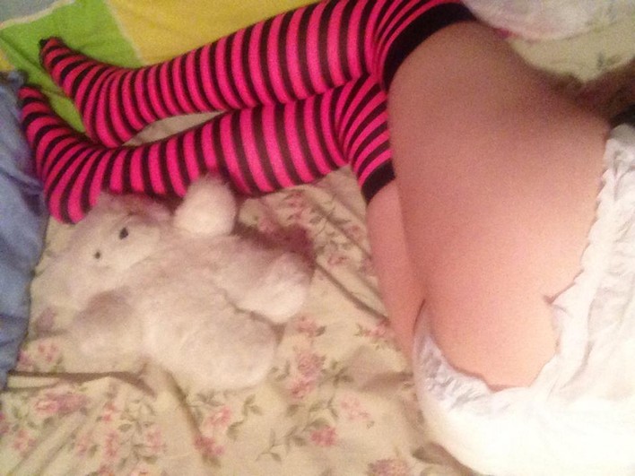 Messy Diapers 82 • My baby has the hottest thigh-highs ever and they...