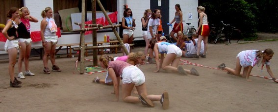Pictures of vulnerable moments — Is that a hazing? Or just sheer humiliation?