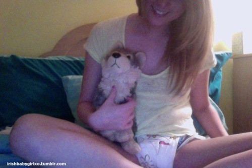 Diaper Girls • irishbabygirlxo: some pics of me in my new...