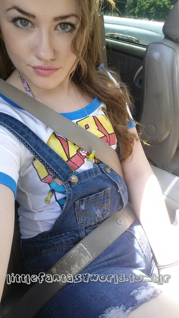 A little Fantasy — Daddy took me to run errands the other day in two...