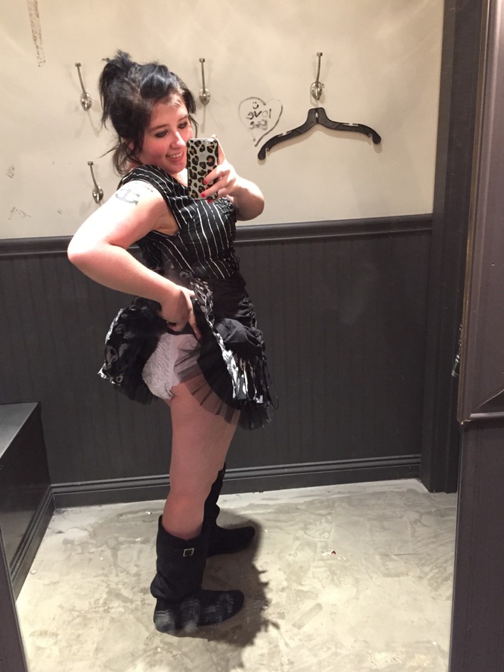My name is KOU and I'm an ABDL :) | Nightmare Before Christmas dress <3