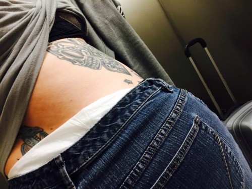 Wore a diaper on the way home on the airplane!! : Princess kt