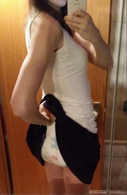 That’s such a thick diaper x) !! - ~Peach~