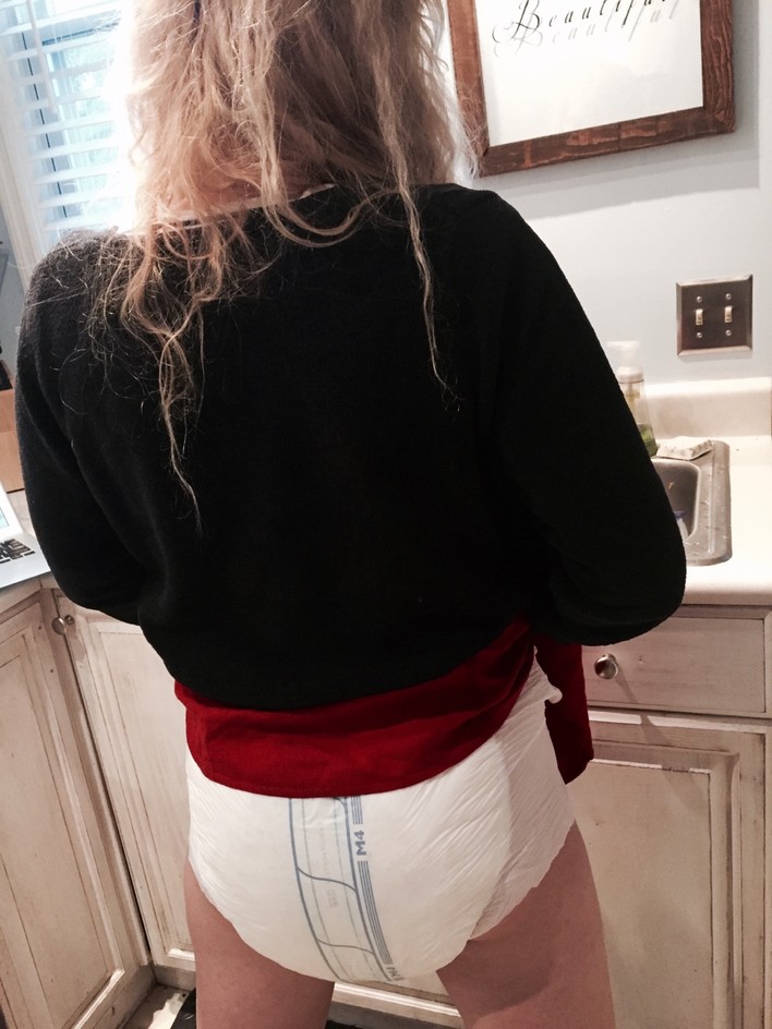 An AB/DL Blog (among Other Things) — Caught rnt with the world’s saggiest diaper in the...