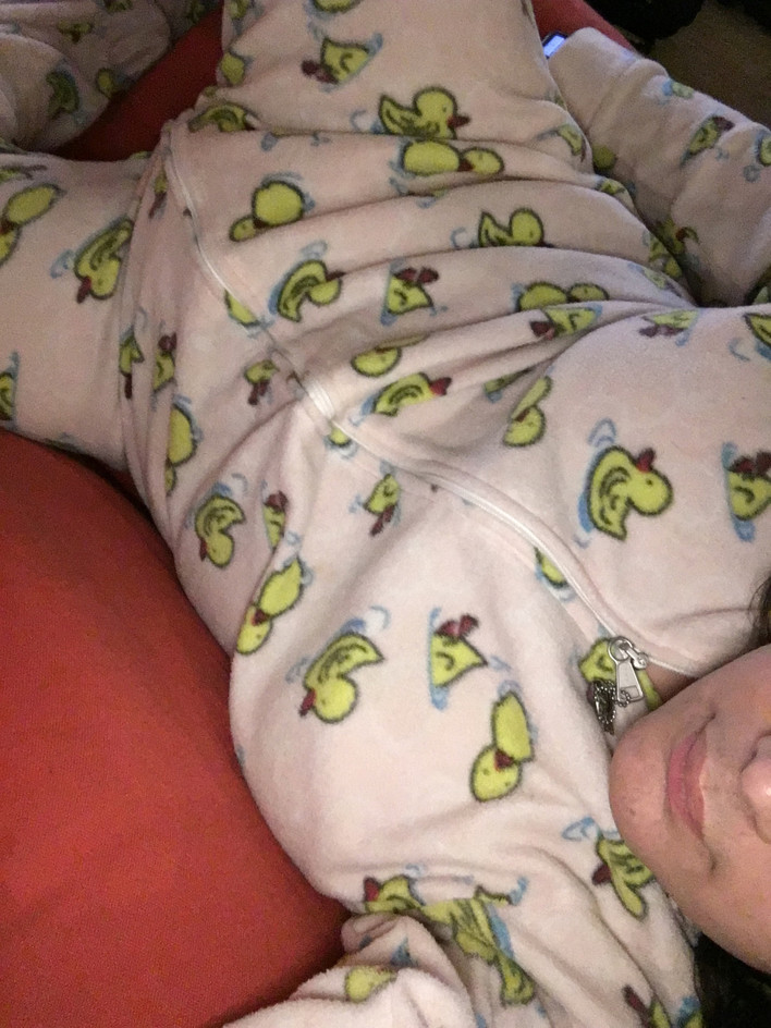 a girl and her diapers — Bedtime  And of course there is a thick diaper...