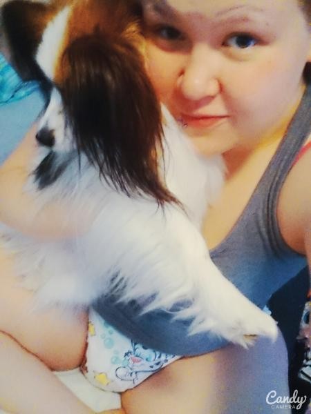 Pinku's own little and pink world — Puppy! Huggies and kisses to puppy! 