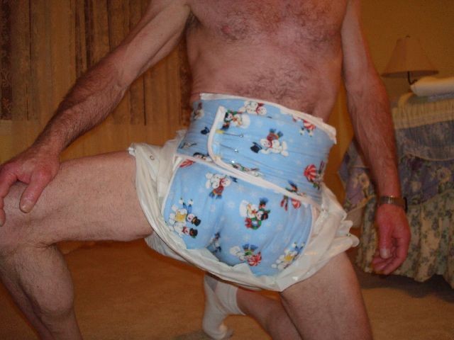 xmas diaper time