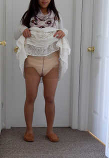 Cloudy Diaper - My very own Diaper Diary: 17. Summer dress with special added "something" underneath