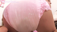 Summer Makes A Huge, Runny, Diarrhea Mess In Her Diaper For You POV