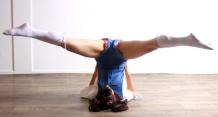 I am doing yoga in shortalls and a pink diaper (10 pics) – ABDLgirl