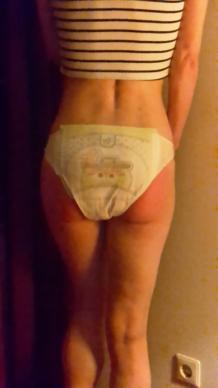 I stole some Pampers so my uncle spanked me - Emma ABDLgirl