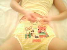 Give a Little, Get a little., Daddy buys muffin the cutest little underwears.