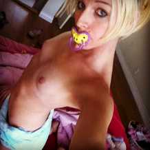 Las Vegas Lifestyle Little • Sleep with make-up and a diaper on, wake up pretty...