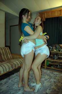 Sweet girls in diapers • abdlau: Terry & Tabitha