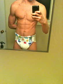 me in diapers., shit happens…  some dudes like other dudes to...