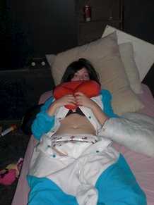 The Care Giving Demon - Some of the ABDL photo shoot pics of my ex part 1...