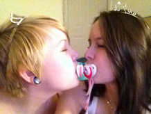 Princess (littleelisa: Princess kisses! Me and Elisa. :3)