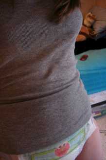 I love when girls fit Pampers Cruisers well. It’s... - Cuties and Diapered Cuties
