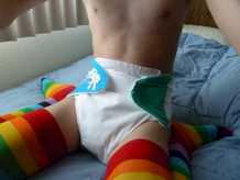 thatpoofybunny: And with a face full of sunbutt... - Baby Fire's Diaper Blog