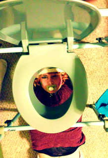 Anti-Potty Training for a Baby Sissy Slut, Um yeah n.n’ Mommy’s brand new “toilet slave potty...