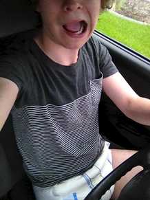 Went and got some food… Guess my pants didn’t want... - Untitled