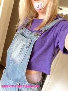 everybody gets a happy ending - Molicare and shortalls/overalls/dungarees!! Still...