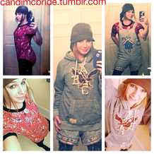 Candi McBride (or Piggy) • This is what it looks at when I dress in layers....
