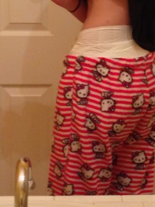 Little Munchkin — Gettin ready for beddy bye with my hello kitty PJs