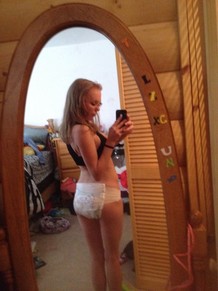 Depressed Fuck up • Me in my diaper