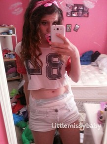 Missy baby's little space! - I love summer c: such a nice day out today!