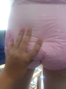 Double Switch Couple • A diapered day together is always a good thing!