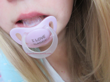 Diaper Kitten, Things I love: My bed. Diapers. My paci. ♥