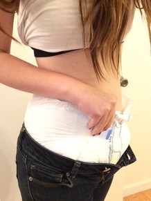 Baby Ariel — My diaper’s so thick I couldn’t even button my...