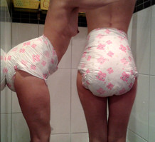 Emma's Cute Diaper Blog | Aww So Thick ! I’m wearing my Aww So Cute diaper...