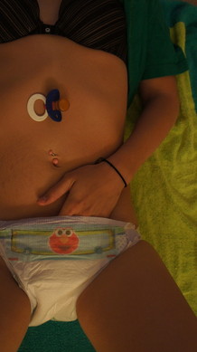 satin panties and diapers — Tempted. I want to. Should I?