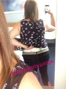 Daddy And Squidge — Daddy got me all padded up ready to spend a few...
