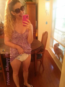 Shteepy Pie — Such a loverly day for a sundress and a diapey 