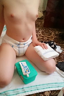 Drippy Girl | I had a really wet Sunday! I wore the same diapy...