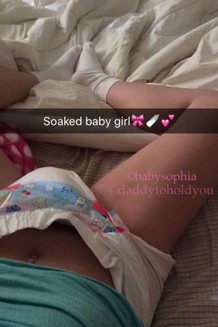 ABDL Daddy/Switch — Morning selfie my baby girl took and put on her...