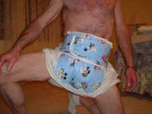 xmas diaper time