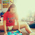 Cuties In Diapers — Playing in her room like a good girl…