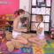 Babies Alyssa & Abby Play And Completely Violate A Big Teddy Bear
