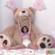 Teen Nikki Plays Around With The Giant Bear While In A Very Messy Diaper