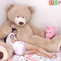 Little Teen Nikki Makes A Great Big, Sloppy Mess In Her Diaper while Playing With The Giant Bear