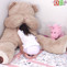 Little Teen Nikki Makes A Great Big, Sloppy Mess In Her Diaper while Playing With The Giant Bear